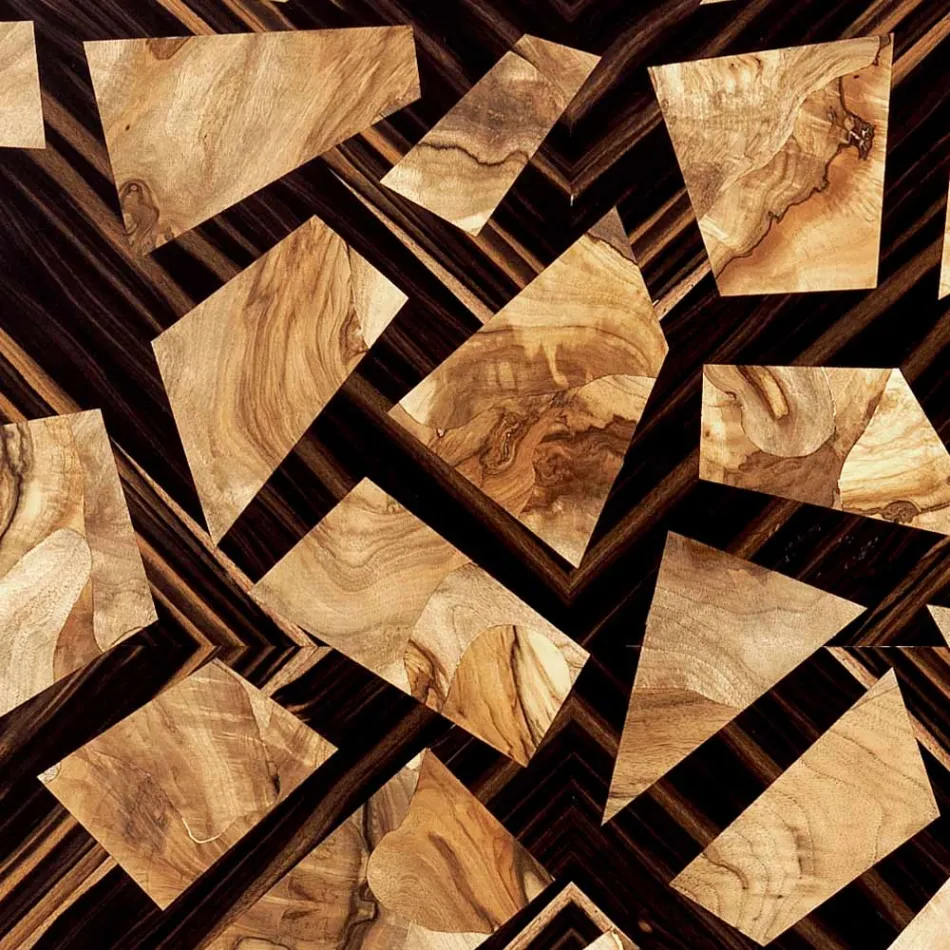 Grilli Zarafa design massief houten salontafel gemaakt in Italië Viadurini