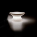 Lichtgevende salontafel voor buiten in polypropyleen met LED Made in Italy - Desmond