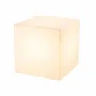 Heldere vierkante moderne design gekleurde kunststof salontafel - Dadostar Viadurini