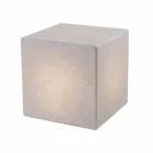 Heldere vierkante moderne design gekleurde kunststof salontafel - Dadostar Viadurini