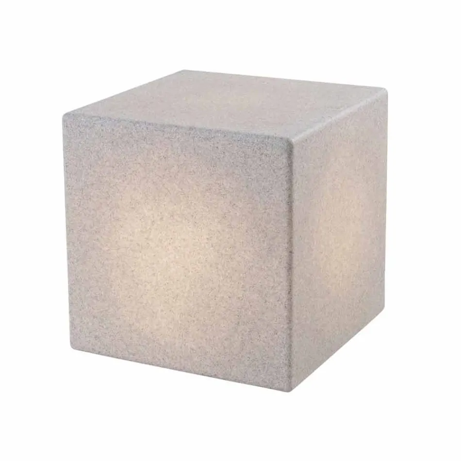 Heldere vierkante moderne design gekleurde kunststof salontafel - Dadostar Viadurini