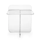 Moderne salontafel van plexiglas, gemaakt in Italië - Ariel Viadurini