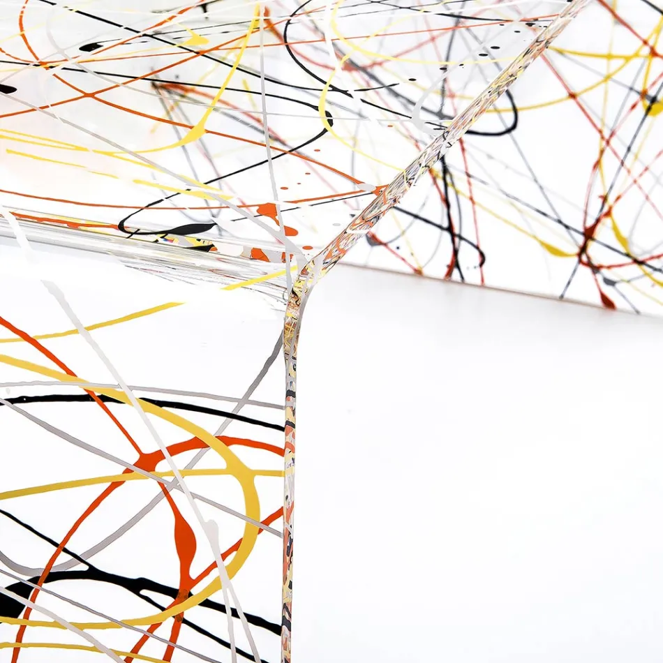 Moderne plexiglas salontafel gemaakt in Italië - Vichy Viadurini