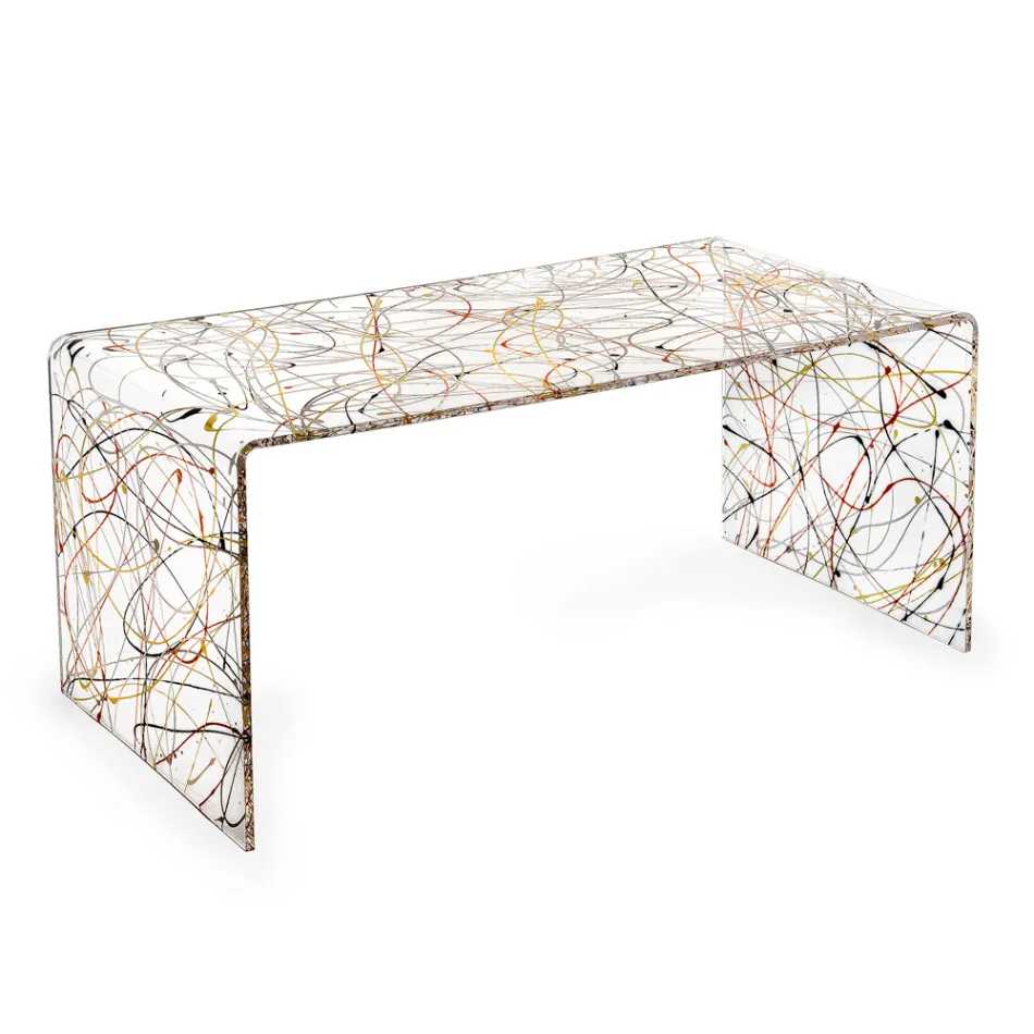 Moderne plexiglas salontafel gemaakt in Italië - Vichy Viadurini