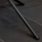 Ronde salontafel voor woonkamer metaal en keramiek onderstel Oapca - Shanghai Viadurini