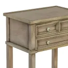 Telefoontafel met 3 laden en plank Made in Italy - Culsu Viadurini