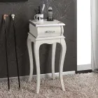 Klassieke stijl telefoonstandaard in hout gemaakt in Italië - Hastings Viadurini