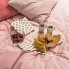 Salontafel transparante lunchbox ontwerp Olivia gemaakt in Italië Viadurini