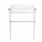 Salontafel transparante lunchbox ontwerp Olivia gemaakt in Italië Viadurini