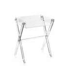 Salontafel transparante lunchbox ontwerp Olivia gemaakt in Italië Viadurini