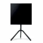 Vierkante tafel van metaal en plaatstaal, gemaakt in Italië - Barnabas Viadurini