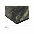 Ronde salontafel met HPL-blad Made in Italy - Mina Viadurini