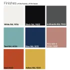 Salontafel met rond massief houten blad Made in Italy - Makino Viadurini