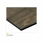 Salontafel in geverfd metaal met HPL-blad Made in Italy - Numbo Viadurini