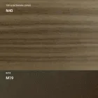 Transformeerbare salontafel in metaal en hout Made in Italy - Veneris Viadurini