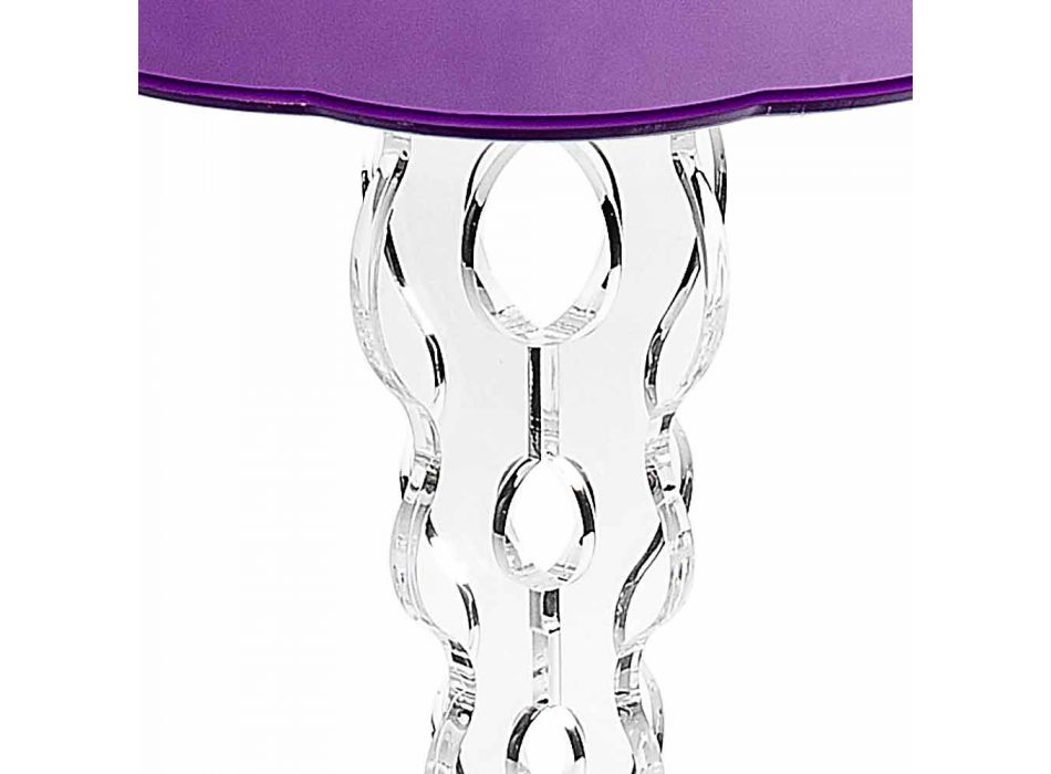 Ronde tafel Lavendel 36cm diameter modern design Janis Viadurini