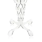 rode ronde tafel diameter 36 cm Janis modern design, made in Italy Viadurini