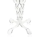 rode ronde tafel diameter 50 cm Janis modern design, made in Italy Viadurini