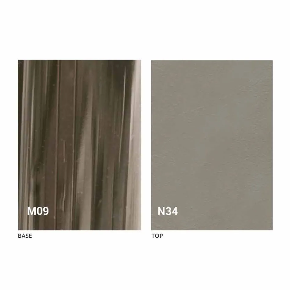 Transformeerbare design salontafel in hout en zwart metaal Made in Italy - Niverio Viadurini