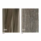 Transformeerbare design salontafel in hout en zwart metaal Made in Italy - Niverio Viadurini