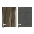 Transformeerbare design salontafel in hout en zwart metaal Made in Italy - Niverio Viadurini