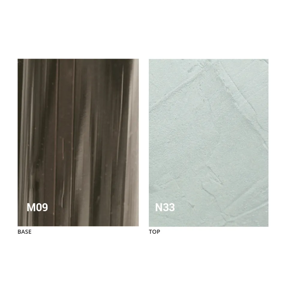 Transformerende salontafel in hout en zwart metaal Made in Italy - Niverio Viadurini