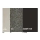 Transformeerbare salontafel in metaal en keramisch design Made in Italy - Saturn Viadurini