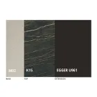 Transformeerbare salontafel in metaal en keramisch design Made in Italy - Saturn Viadurini