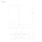 Transformeerbare salontafel in houten eettafel Made in Italy - Aikido Viadurini