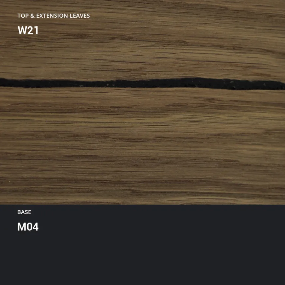 Transformeerbare salontafel in houten eettafel Made in Italy - Polar Viadurini