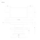 Transformeerbare salontafel in houten eettafel Made in Italy - Polar Viadurini