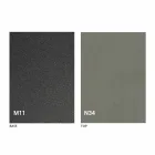 Salontafel om te bouwen tot eettafel Houten blad en metalen onderstel - Peach Viadurini