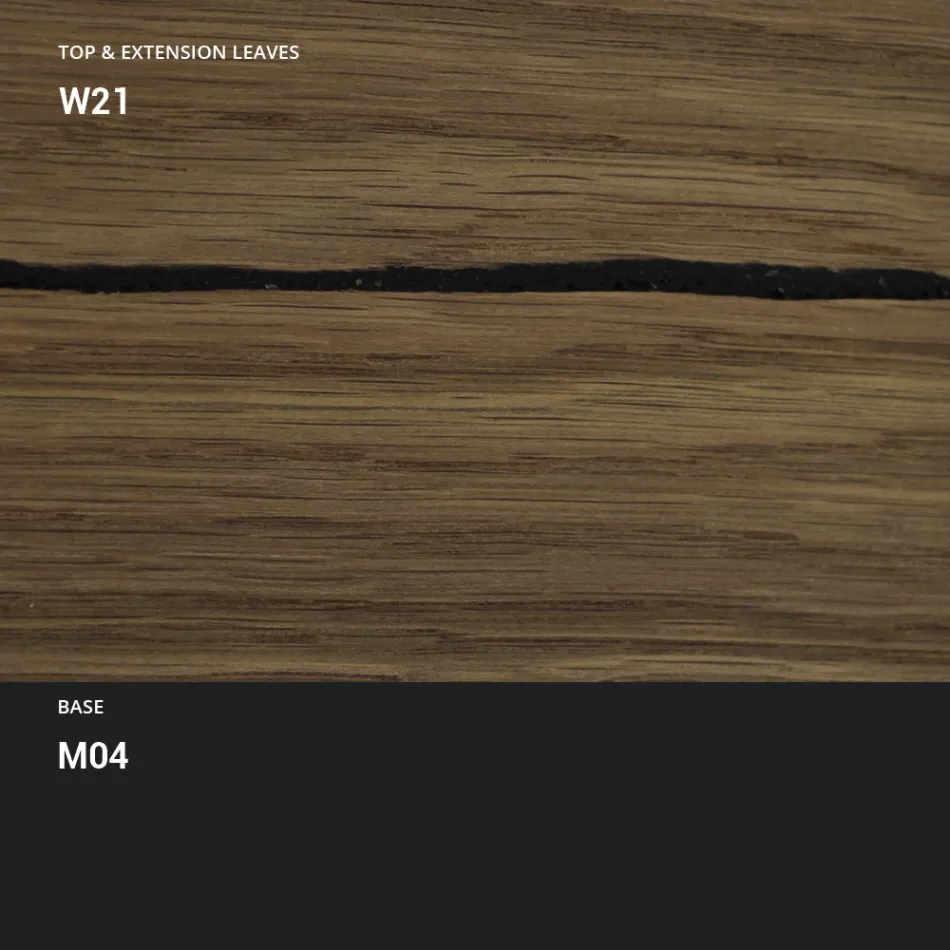 Transformeerbare salontafel in metaal en houten tafel Made in Italy - Polaris Viadurini