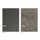 Moderne transformeerbare salontafel met blad in Malta-effect Made in Italy - Patroclus Viadurini