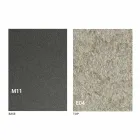 Moderne transformeerbare salontafel met blad in Malta-effect Made in Italy - Patroclus Viadurini