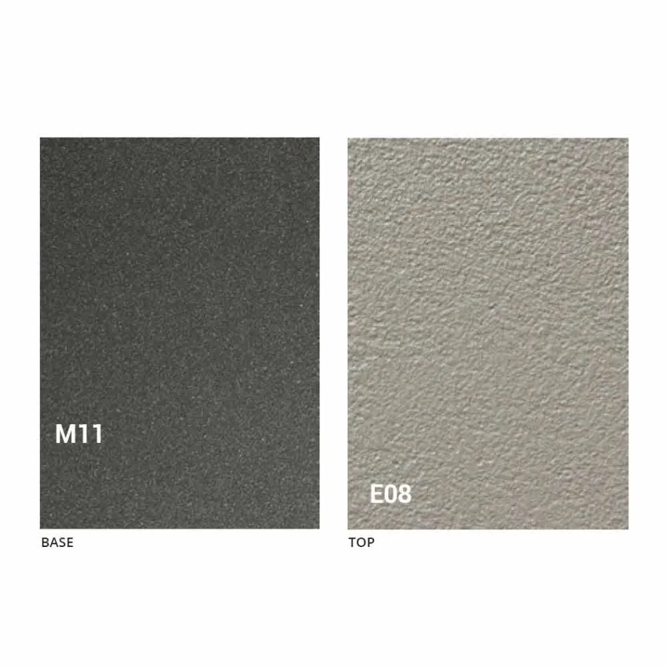 Moderne transformeerbare salontafel met blad in Malta-effect Made in Italy - Patroclus Viadurini