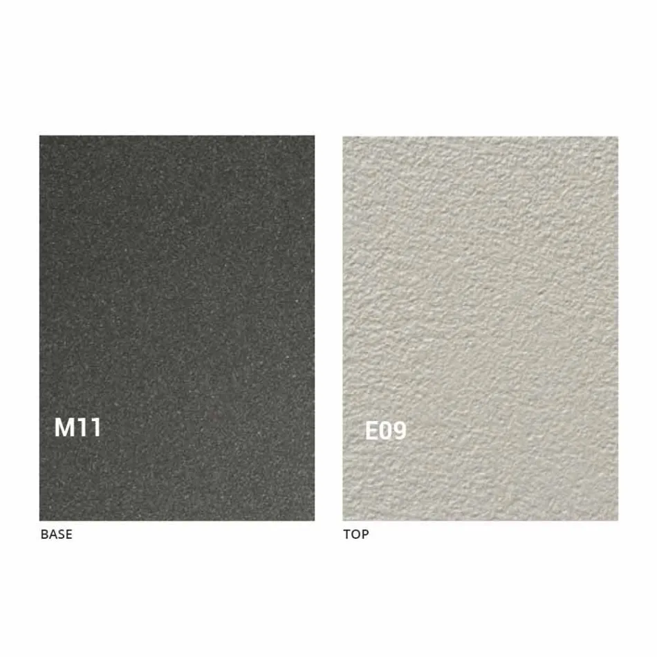 Moderne transformeerbare salontafel met blad in Malta-effect Made in Italy - Patroclus Viadurini