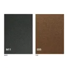 Moderne transformerende salontafel met blad in Malta-effect Made in Italy - Patroclo Viadurini