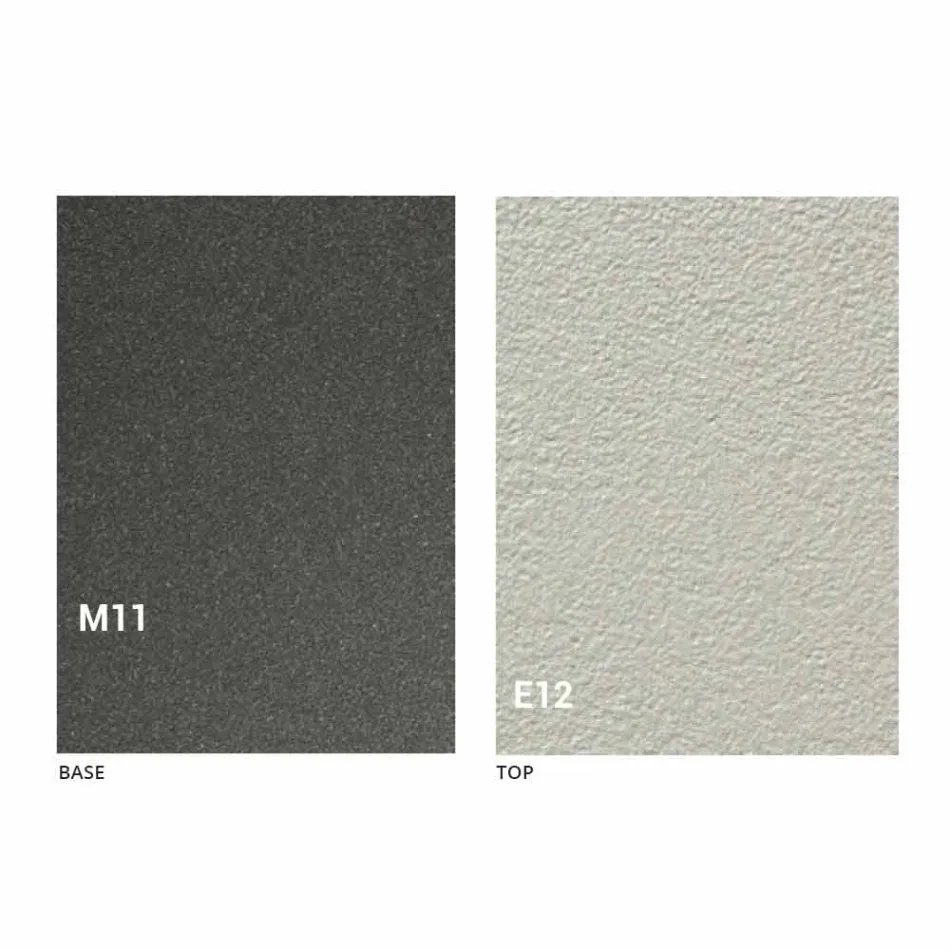 Moderne transformeerbare salontafel met blad in Malta-effect Made in Italy - Patroclus Viadurini