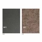 Moderne transformeerbare salontafel met blad in Malta-effect Made in Italy - Patroclus Viadurini