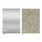 Moderne transformeerbare salontafel met blad met morteleffect Made in Italy - Salomon Viadurini