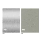 Moderne transformeerbare salontafel, blad met morteleffect gemaakt in Italië - Salomon Viadurini