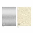 Moderne transformeerbare salontafel met blad met morteleffect Made in Italy - Salomon Viadurini