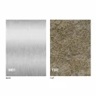 Moderne transformeerbare salontafel met blad met morteleffect Made in Italy - Salomon Viadurini