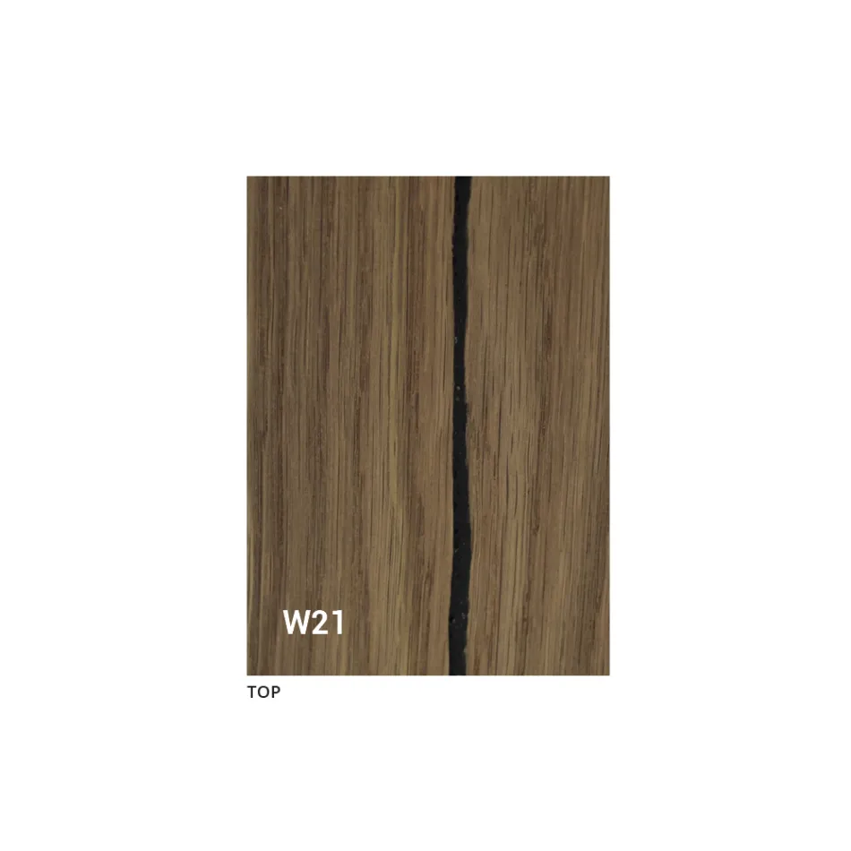 Moderne transformeerbare salontafel in hout en metaal, gemaakt in Italië - Spirit Viadurini