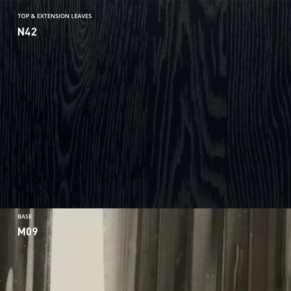 Moderne transformeerbare salontafel in metaal en hout Made in Italy - Universe Viadurini