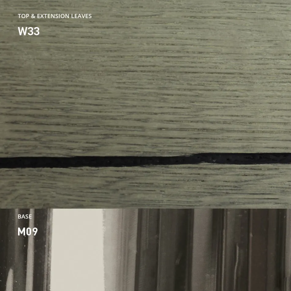 Moderne transformeerbare salontafel in metaal en hout Made in Italy - Universe Viadurini