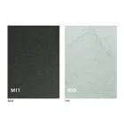 Moderne transformeerbare salontafel in grafietmetaal en houten blad - Sistocle Viadurini