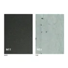 Moderne transformeerbare salontafel in grafietmetaal en houten blad - Sistocle Viadurini