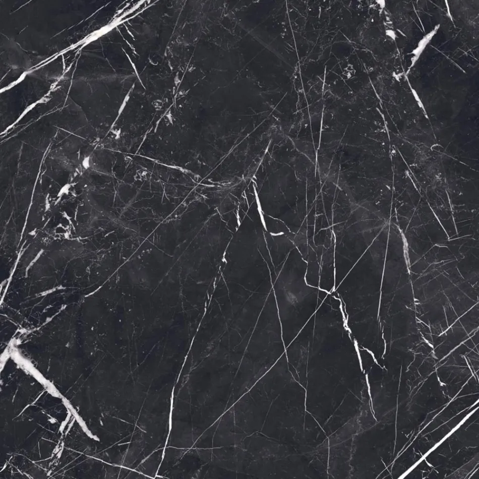 Tulip Saarinen H 41 ovale salontafel met Marquinia keramiek blad Viadurini